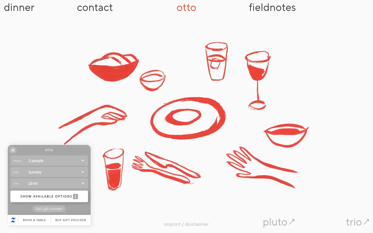 Homepage of Otto, Berlin